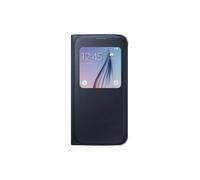 Samsung S-View Flip Cover pour Samsung Galaxy S6 - Black Sapphire