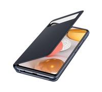 Samsung S View Wallet EF-EA426P Étui de Protection Antichoc avec fenêtre de visualisation intégrée pour Galaxy A42 5G Noir