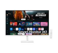 Samsung Moniteur Smart M7 LS32DM703UUXEN 32'' Blanc – 4K UHD (VA), 60Hz, USB‑C 65W