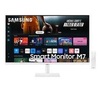Samsung S32DM703UU - M70D Series - écran LED - Intelligent - 32" - 3840 x 2160 4K @ 60 Hz - VA - 300 cd/m² - 3000:1 - HDR10 - 4 ms - 2xHDMI, USB-C - haut-parleurs - blanc Blanc