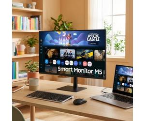 Samsung S32FM500EU Moniteur intelligent 32'' Écran connecté de 32 pouces avec résolution Full HD, applications de streaming intégrées et connectivité