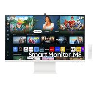 Samsung S32FM801UU - M80F Series - écran LED - Intelligent - 32" - 3840 x 2160 4K UHD (2160p) @ 60 Hz - VA - 400 cd/m² - 3000:1 - HDR10, HDR10+ - 4 ms - HDMI, USB-C - haut-parleurs - blanc