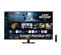 Samsung S43FM702UU - M70F Series - écran LED - Intelligent - 43" - 3840 x 2160 4K UHD (2160p) @ 60 Hz - VA - 300 cd/m² - 3000:1 - HDR10 - 4 ms - 2xHDMI, USB-C - haut-parleurs - noir