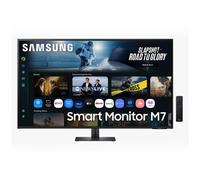 Samsung S43FM702UU - M70F Series - écran LED - Intelligent - 43" - 3840 x 2160 4K UHD (2160p) @ 60 Hz - VA - 300 cd/m² - 3000:1 - HDR10 - 4 ms - 2xHDMI, USB-C - haut-parleurs - noir
