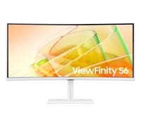 Samsung S65TC écran plat de PC 86,4 cm (34") 3440 x 1440 pixels UltraWide Quad HD LED Blanc