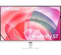 Samsung Écran PC ViewFinity - S70D 32'', Résolution 4K UHD (3,840 x 2,160), HDR10, Dalle VA, 350 cd/m2, Installation One Click, Inclinable, Ports HDMI et DisplayPort, Couleur : Blanc, LS32D701EAUXEN