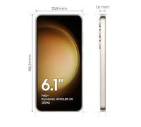 Samsung S911 Galaxy S23 5G 128GB 8GB RAM Dual-SIM Cream