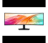 Samsung S95UC Moniteur PC Incurvé 49" Dual QHD LCD VA 5120x1440 120Hz 5ms GTG DisplayHDR 400 Hub USB 3.2 Gen 1 Noir (LS49F950UAUXEN)