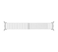 Samsung Bracelet confort chic original Watch8 pour Galaxy Watch 8 40/44 mm / Classic 46 mm - S/M - White