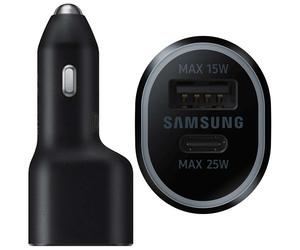 Samsung Samsung Car Charger Chargeur de voiture Fast Charge 40 Watt Noir Noir