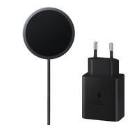 Samsung Chargeur sans fil EP-P2900T Qi2 25W pour Galaxy S25/S26 avec chargeur USB-C 45W Noir