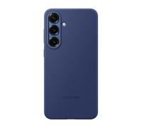 Samsung Coque en silicone Galaxy S25 Plus Ultra-fine lisse et élégante Bleu nuit