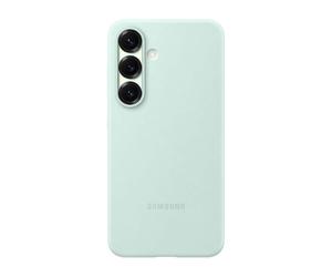 Samsung Silicone Case Coque colorée en Silicone pour Galaxy S25 Mint