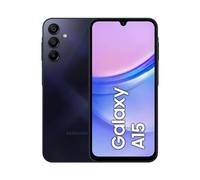 Samsung Galaxy SM-A155F 16,5 cm (6.5") Double SIM hybride Android 14 4G USB Type-C 4 Go 128 Go 5000 mAh Noir, Bleu