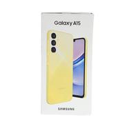 Samsung SM-A156B Galaxy A15 Dual SIM 5G 4GB RAM 128GB Yellow EU - [Versions italienne, hongroise, polonaise, roumaine, autrichienne et suisse]
