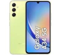 Samsung Galaxy A34 5G 16,8 cm (6.6") Double SIM hybride USB Type-C 6 Go 128 Go 5000 mAh Citron vert