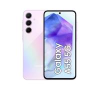 Samsung Galaxy A55 5G 16,8 cm (6.6") Double SIM hybride Android 14 USB Type-C 8 Go 256 Go 5000 mAh Lilas