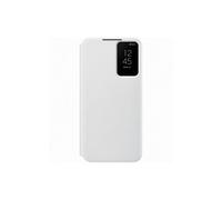 Samsung Smart Clear View Standing Cover Étui Smart Flip anti-bactérien Samsung Galaxy S22+ (S22 Plus) Blanc (EF-ZS906CWEGEE)