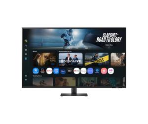 Samsung Smart Monitor 32'' M7 M70F Moniteur 4K de 32 pouces avec Smart TV et mouvements d'inclinaison, idéal pour les postes de travail modernes et le