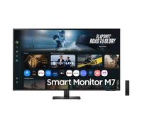 Samsung Smart Monitor 43'' M7 M70F Moniteur 4K de 43 pouces avec Smart TV et mouvements d'inclinaison, idéal pour les postes de travail modernes et le