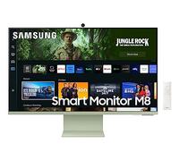 Samsung Smart Monitor Écran PC M8 32" dalle VA,UHD 4K :3840 x 2160, 3000:1, Smart Hub, Game Bar 2.0, TV Plus, Microsoft 365, Inclinable, HDMI, USB