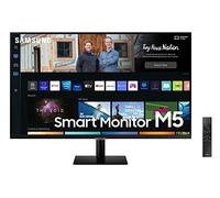 Samsung Smart Monitor M5 27’’ en resolution Full HD. Le 1er écran tout-en-un pour accéder facilement à vos applications de divertissement et travail. LS27BM502EUXEN jusqu’à 50€ remboursés