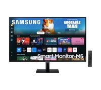 Samsung Smart Monitor M5 Noir - 27'' - Dalle VA, FHD (1920 x 1080), 60Hz, 4ms, Inclinable, 2 x HDMI (1.4), 2 x USB-A, Smart TV, Gaming Hub, LS27DM502EUXEN