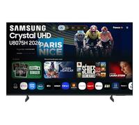 Samsung Smart TV 85 Pouces U8075H Crystal UHD 4K, PurColor, Upscaling 4K, Motion Xcelerator, Dynamic Sound Pack, Gaming Hub, Mode Football, Vision AI Companion [2026]