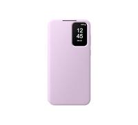 Samsung Smart View Wallet Cover Étui Portefeuille avec fenêtre de Vision Notifications pour Galaxy A55 5G Lavande