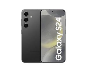 Samsung Smartphone Samsung Galaxy S24 AI, Android sans abonnement, 8 Go de RAM, 256 Go de mémoire, appareil photo 50 Mpx, longue durée de vie, noir onyx, garantie constructeur 3 ans, version