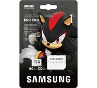 Samsung PRO Plus MB-MD1T0SA - Sonic the Hedgehog carte mémoire flash (adaptateur microSDXC vers SD inclus(e)) - 1 To - A2 / Video Class V30 / UHS-I U3 - microSDXC UHS-I - blanc Blanc