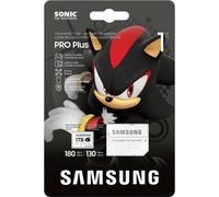 Samsung Sonic Edition - Shadow Carte microSDXC au détail 1 TB A2 Application Performance Class, v30 Video Speed Class, UHS-I U3 “Sonic The Hedgehog” édition