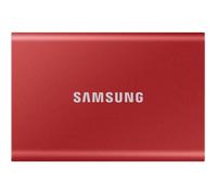 SAMSUNG - SSD externe - T7 Rouge - 1To - USB Type C (MU-PC1T0R/WW)