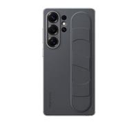 SAMSUNG Standing Grip Case Coque avec Sangle et Fonction béquille pour Galaxy S25 Ultra, Black