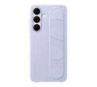 Samsung Coque avec poignée pour Galaxy S25 FE – Sangle et fonction béquille – Bleu clair
