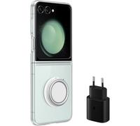 Samsung EF-XF73KKTEGWW coque de protection pour téléphones portables 17 cm (6.7") Folio porte carte Transparent