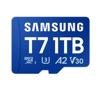 Samsung T7 Carte microSD, 1 to, Carte mémoire pour Jeux Mobiles sur Smartphones, tablettes et Consoles Portables, UHS-I U3, Full HD & 4K UHD, 170 Mo/s en Lecture, MB-MB1T0T/WW