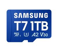 Samsung T7 Carte microSD, 1 to, Carte mémoire pour Jeux Mobiles sur Smartphones, tablettes et Consoles Portables, UHS-I U3, Full HD & 4K UHD, 170 Mo/s en Lecture, MB-MB1T0T/WW