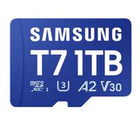 Samsung T7 Carte microSD, 1 to, Carte mémoire pour Jeux Mobiles sur Smartphones, tablettes et Consoles Portables, UHS-I U3, Full HD & 4K UHD, 170 Mo/s en Lecture, MB-MB1T0T/WW