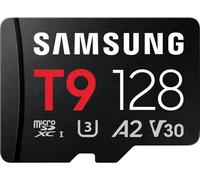 Samsung T9 Carte microSDXC au détail 128 GB UHS-I U3, A2 Application Performance Class, Class 10, v30 Video Speed Class