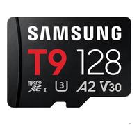 Samsung T9 Carte microSDXC au détail 128 GB UHS-I U3, A2 Application Performance Class, Class 10, v30 Video Speed Class