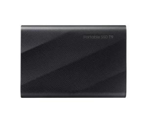Samsung T9 MU-PG1T0B - SSD - chiffré - 1 To - externe (portable) - USB 3.2 Gen 2x2 (USB-C connecteur) - AES 256 bits - noir