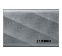 Samsung T9 MU-PK4T0G - SSD - chiffré - 4 To - externe (portable) - USB 3.2 Gen 2x2 (USB-C connecteur) - AES 256 bits - gris Gris G