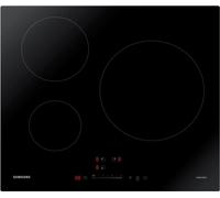 samsung table de cuisson à induction 60cm 3 feux 7200w noir nz63m3707ak