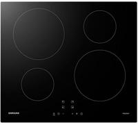 samsung table de cuisson induction 60cm 4 feux 7200w noir nz64m3nm1bb