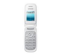 Samsung Téléphone mobile E1272 (4,5 cm (1,77") 160 x 128 pixels TFT 32 Mo Dual SIM,) 2 g Blanc
