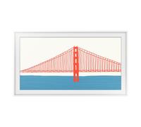 Samsung The Frame Cadre 55 Blanc - Cadre décoratif pour TV Samsung The Frame