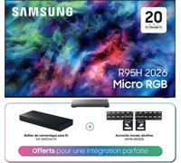 Samsung TMR75R95H sans reflet - TV QLED