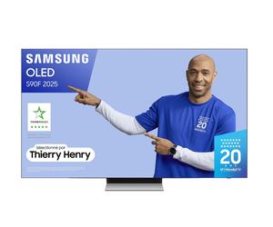 Samsung TQ55S90F 55" TV OLED 4K, OLED HDR+, AI Picture & 4K Upscaling Pro, Gaming 144 Hz, FreeSync Premium Pro, Dolby Atmos, Tizen Smart TV