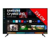 Samsung TU85CU7105K e diagonale 85" CU7105 Series TV LCD rétro-éclairée par LED - Crystal UHD - Smart TV - Tizen OS - 4K UHD (2160p) 3840 x 2160 - HDR - noir Noir G